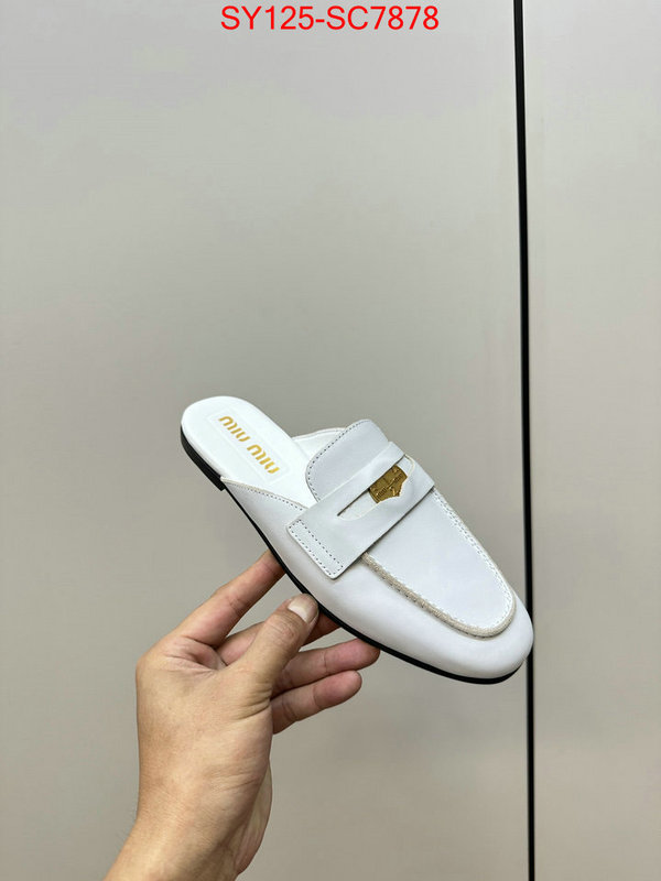 Women Shoes-Miu Miu the top ultimate knockoff ID: SC7878 $: 125USD