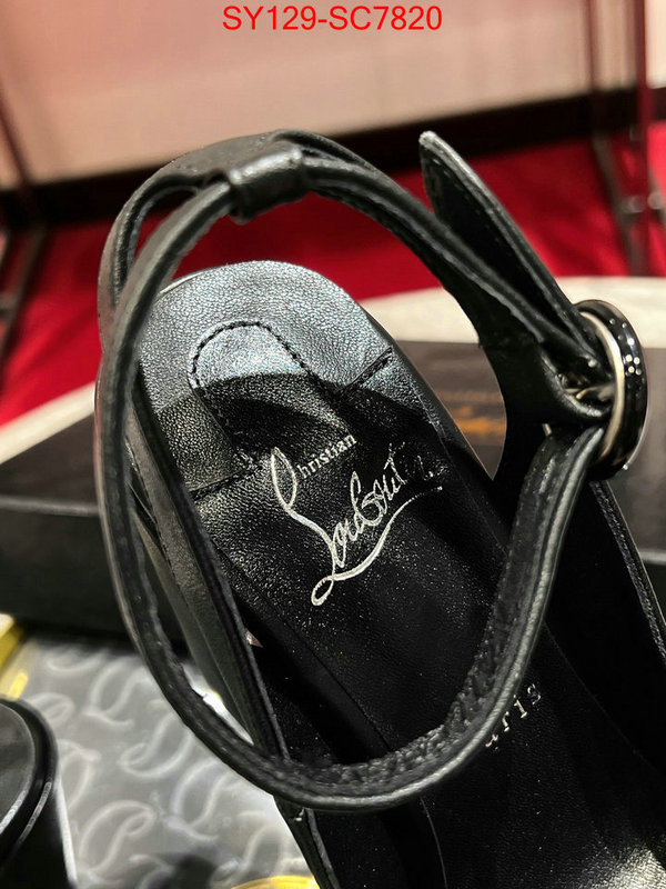 Women Shoes-Christian Louboutin best designer replica ID: SC7820 $: 129USD