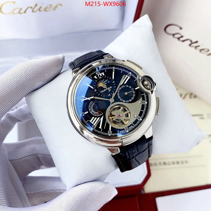 Watch(TOP)-Cartier where quality designer replica ID: WX9606 $: 215USD