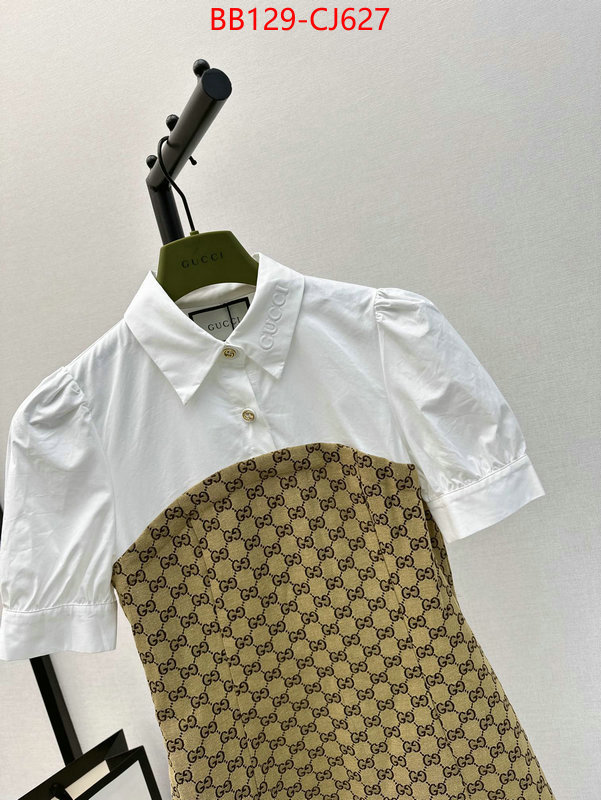 Clothing-Gucci customize best quality replica ID: CJ627 $: 129USD