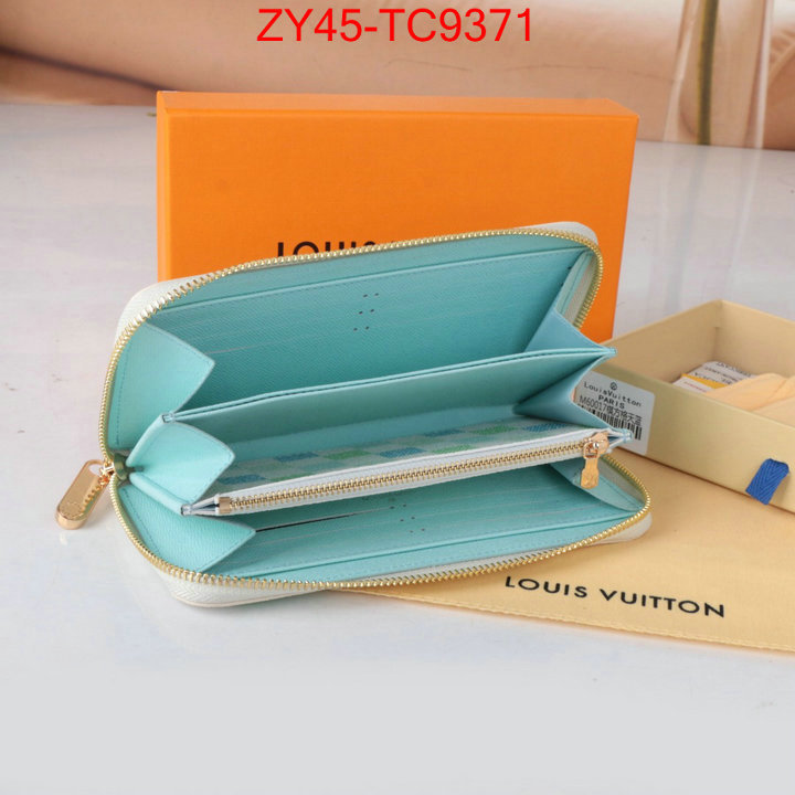 LV Bags(4A)-Wallet counter quality ID: TC9371 $: 45USD,