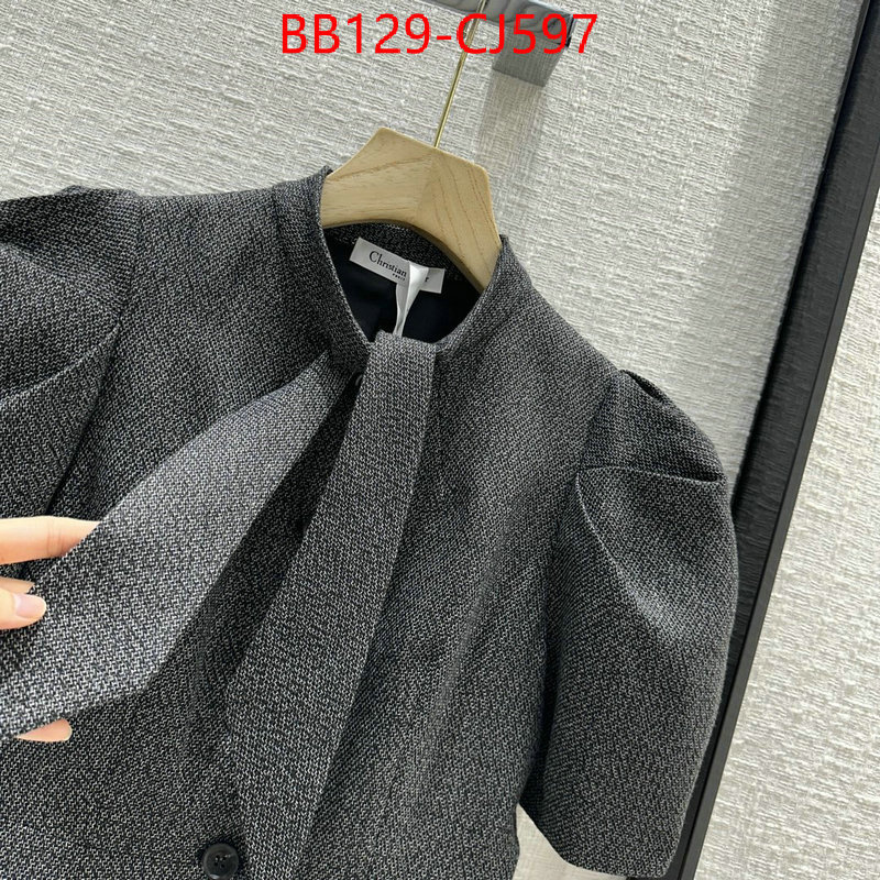 Clothing-Dior customize best quality replica ID: CJ597 $: 129USD