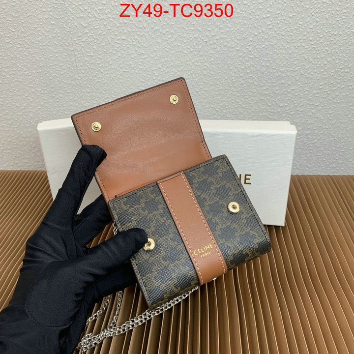 CELINE Bags(4A)-Wallet buy high-quality fake ID: TC9350 $: 49USD,