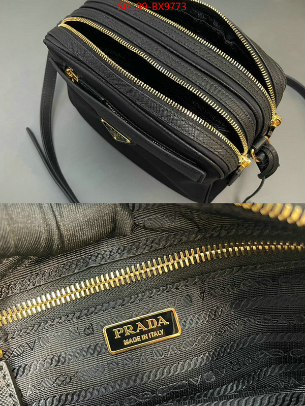 Prada Bags(TOP)-Crossbody- buying replica ID: BX9773 $: 189USD,