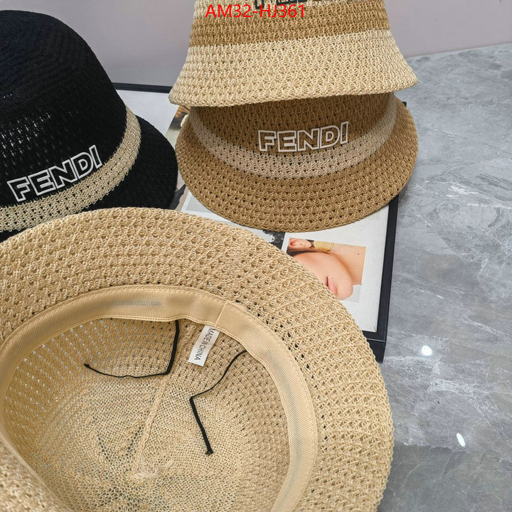 Cap(Hat)-Fendi knockoff highest quality ID: HJ361 $: 32USD