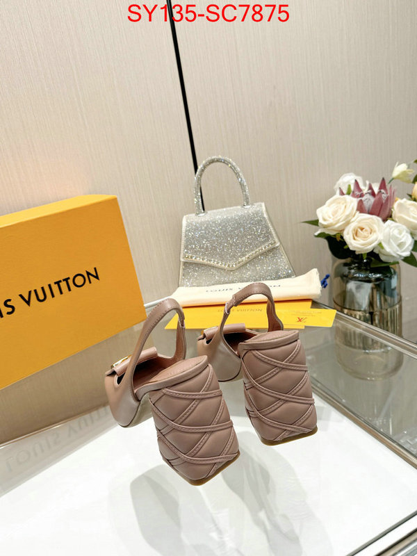 Women Shoes-LV wholesale imitation designer replicas ID: SC7875 $: 135USD