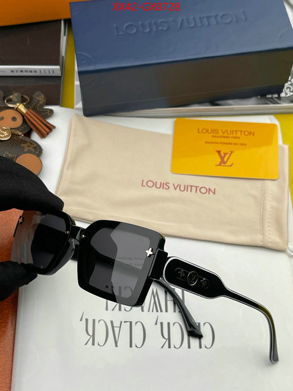 Glasses-LV designer 7 star replica ID: GX8728 $: 42USD