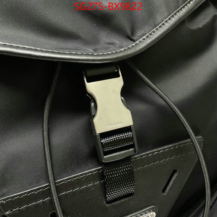 Prada Bags(TOP)-Backpack- are you looking for ID: BX9822 $: 275USD,