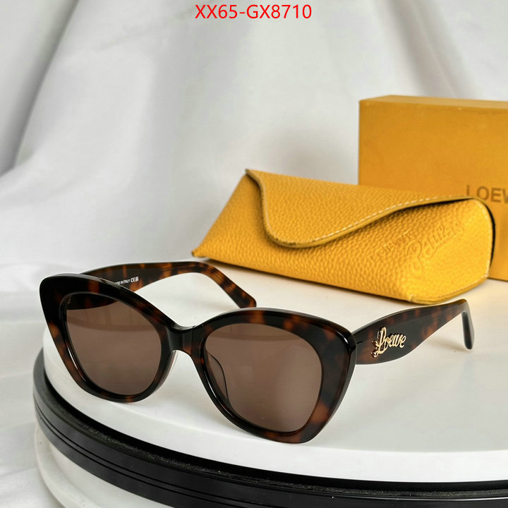 Glasses-Loewe fake aaaaa ID: GX8710 $: 65USD