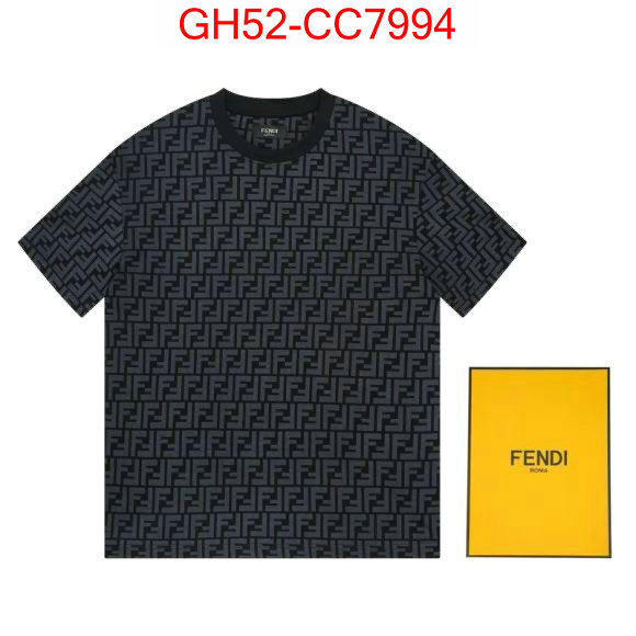 Clothing-Fendi brand designer replica ID: CC7994 $: 52USD