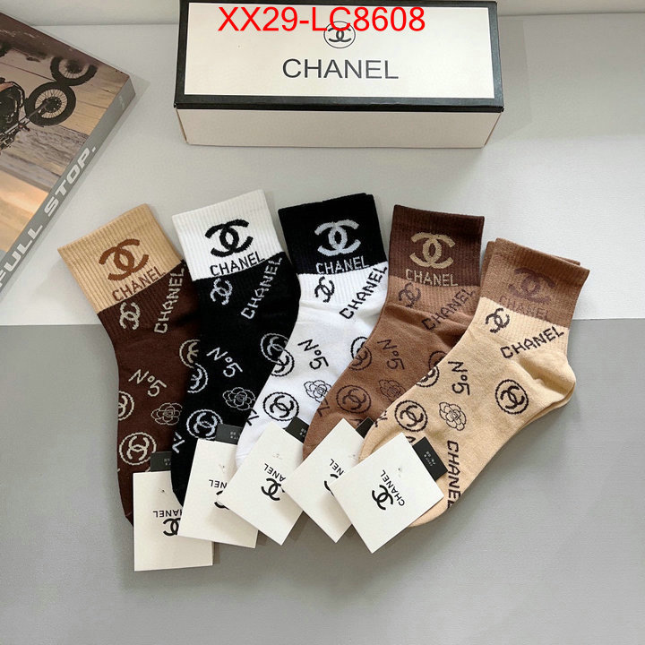 Sock-Chanel buy best high-quality ID: LC8608 $: 29USD