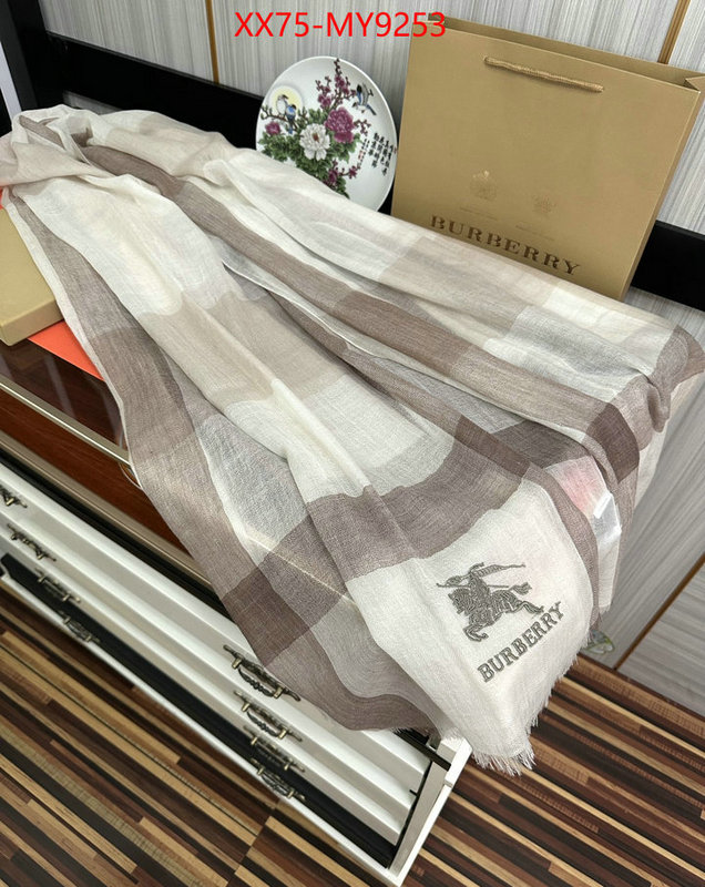 Scarf-Burberry from china ID: MY9253 $: 75USD