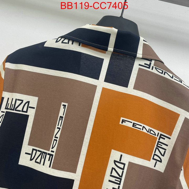 Clothing-Fendi cheap high quality replica ID: CC7405 $: 119USD