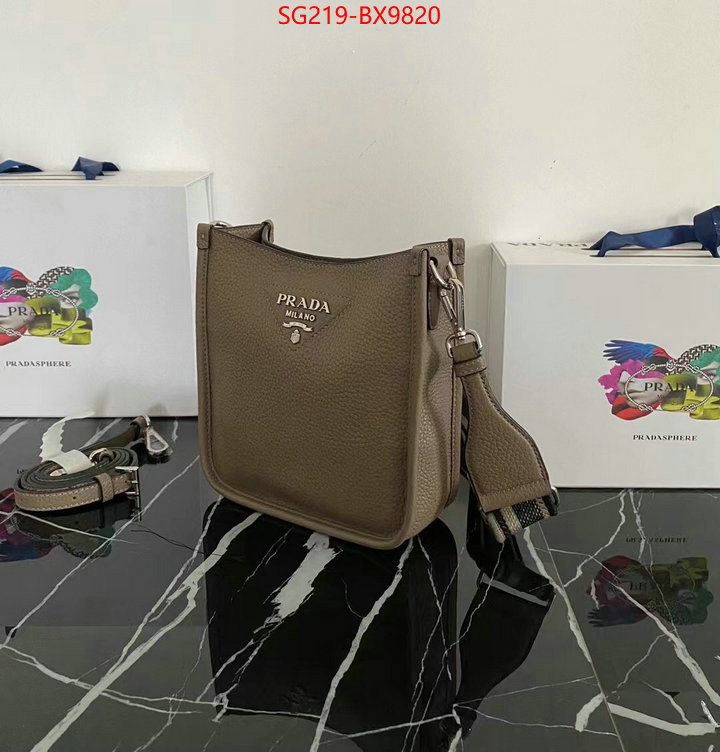 Prada Bags(TOP)-Crossbody- what's best ID: BX9820 $: 219USD,