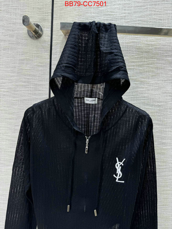 Clothing-YSL outlet sale store ID: CC7501 $: 79USD