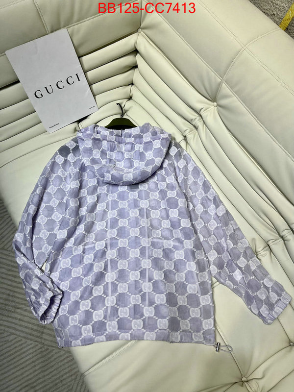 Clothing-Gucci same as original ID: CC7413 $: 125USD