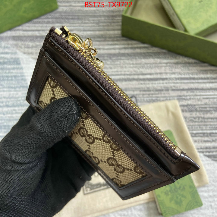 Gucci Bags(TOP)-Wallet- website to buy replica ID: TX9722 $: 75USD,