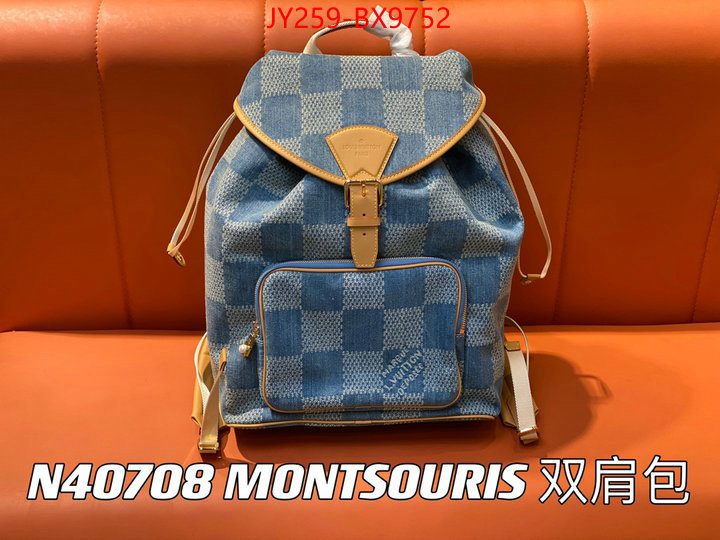 LV Bags(TOP)-Backpack- best ID: BX9752 $: 259USD,