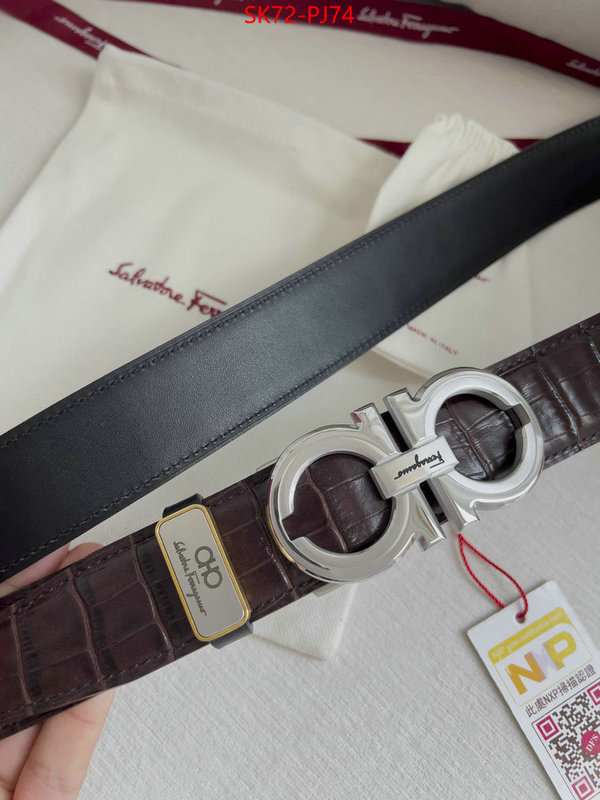 Belts-Ferragamo 7 star quality designer replica ID: PJ74 $: 72USD