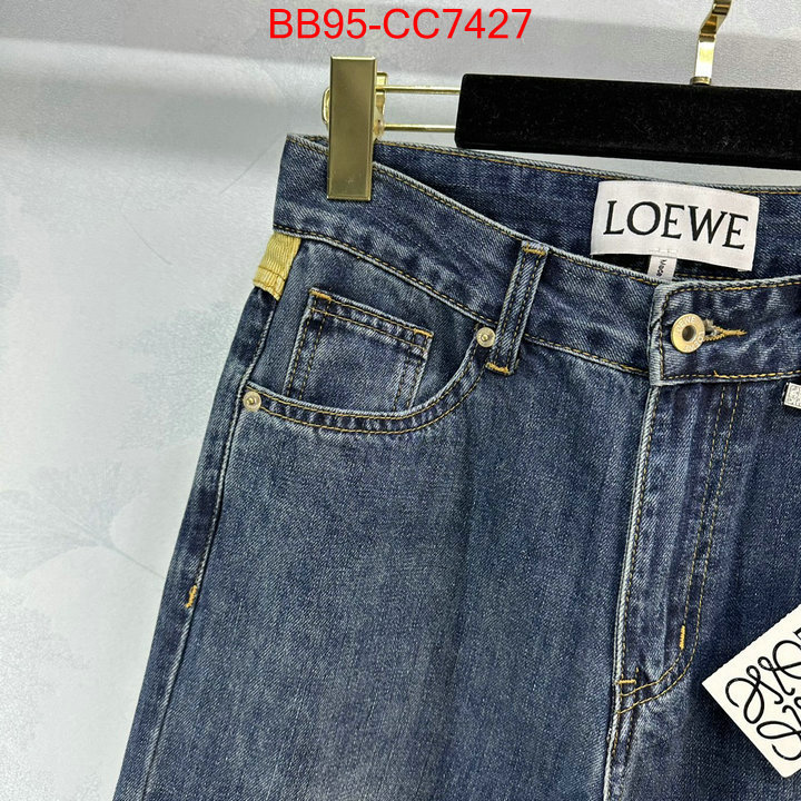 Clothing-Loewe aaaaa class replica ID: CC7427 $: 95USD