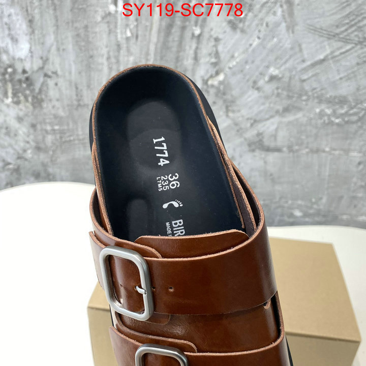 Women Shoes-Birkenstock perfect quality designer replica ID: SC7778 $: 119USD