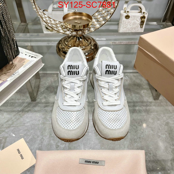 Women Shoes-Miu Miu high quality replica ID: SC7881 $: 125USD