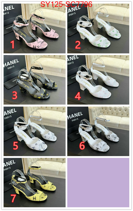 Women Shoes-Chanel wholesale replica shop ID: SC7796 $: 125USD