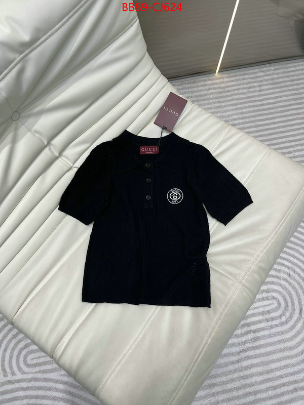 Clothing-Gucci designer ID: CJ624 $: 89USD