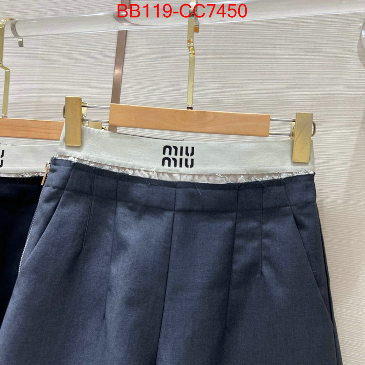 Clothing-MIU MIU is it illegal to buy dupe ID: CC7450 $: 119USD