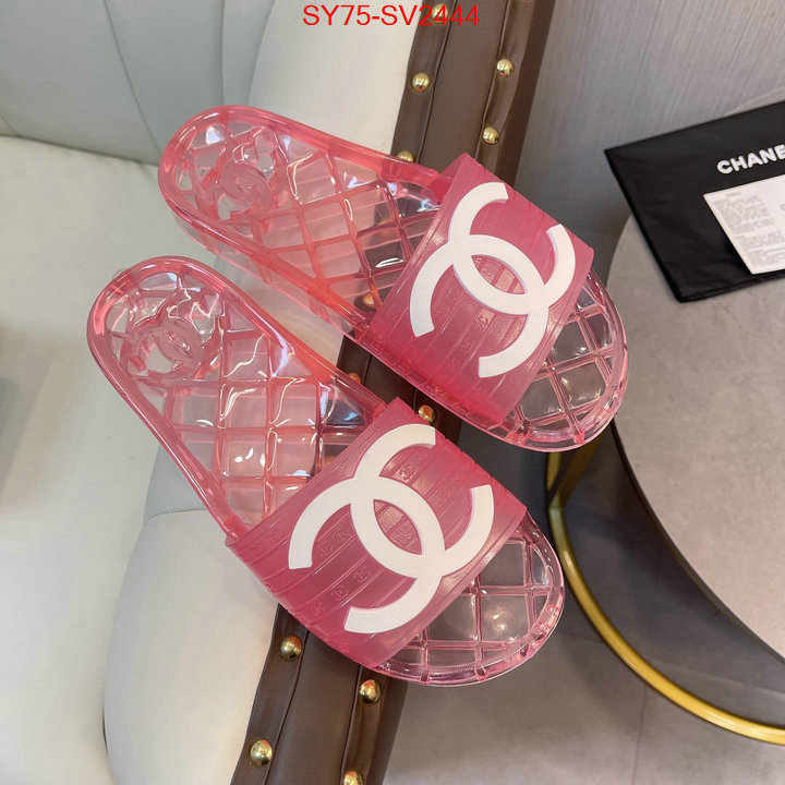 Men shoes-Chanel designer 1:1 replica ID: SV2444 $: 75USD