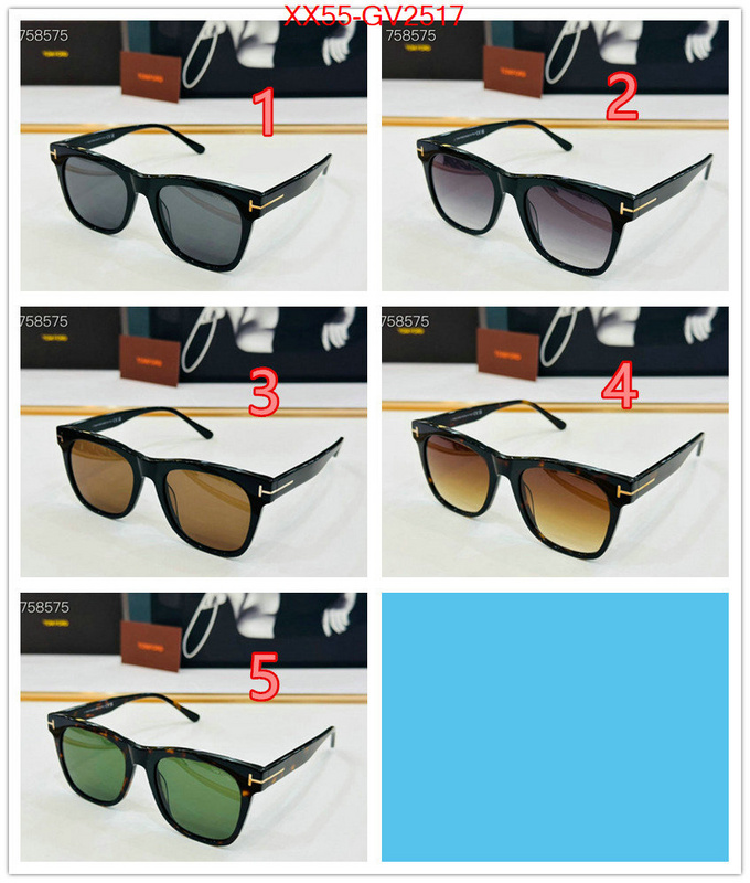 Glasses-Tom Ford luxury cheap replica ID: GV2517 $: 55USD