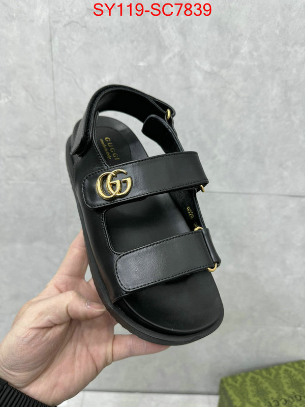 Women Shoes-Gucci quality aaaaa replica ID: SC7839 $: 119USD