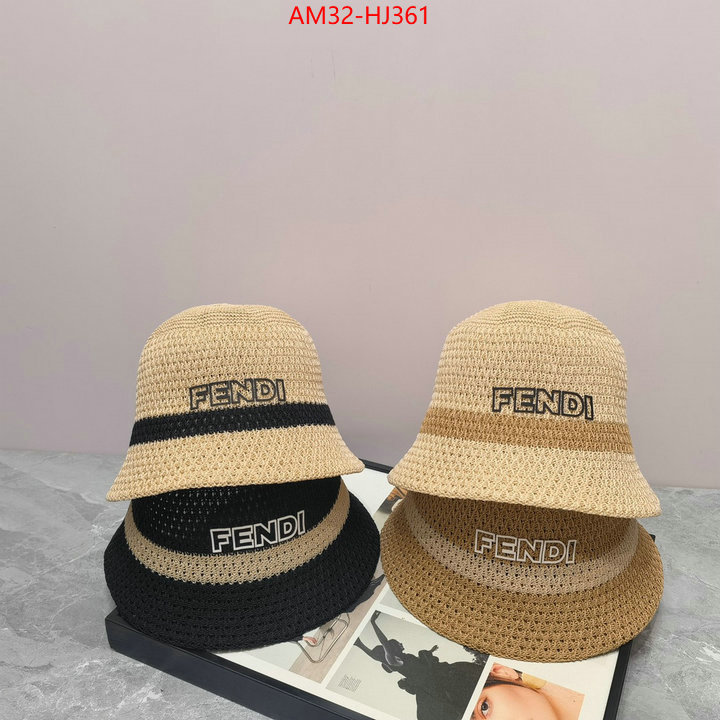 Cap(Hat)-Fendi knockoff highest quality ID: HJ361 $: 32USD