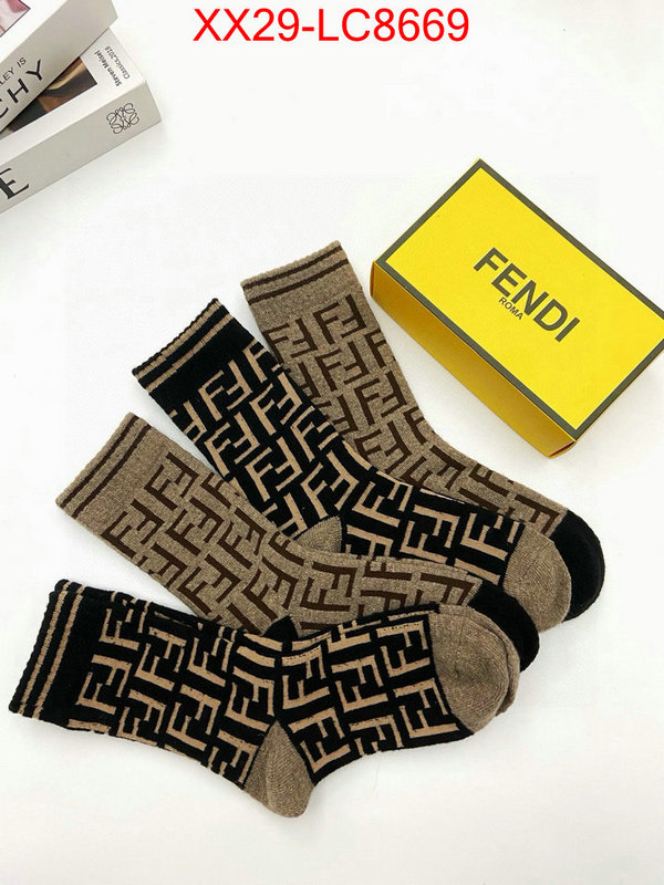 Sock-Fendi shop now ID: LC8669 $: 29USD