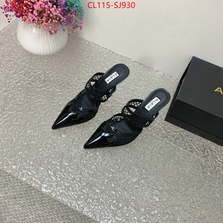 Women Shoes-ALAIA high quality happy copy ID: SJ930 $: 115USD