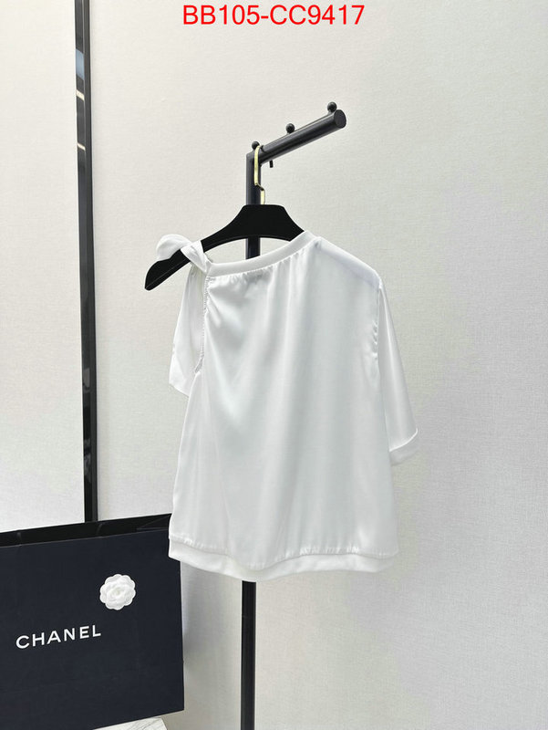 Clothing-Chanel buy the best replica ID: CC9417 $: 105USD