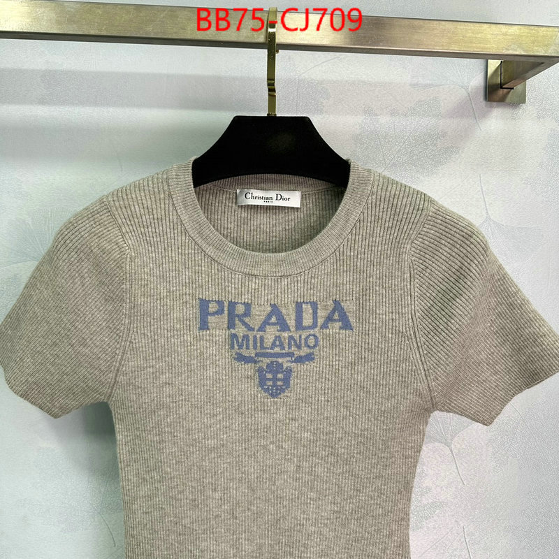 Clothing-Prada what is top quality replica ID: CJ709 $: 75USD