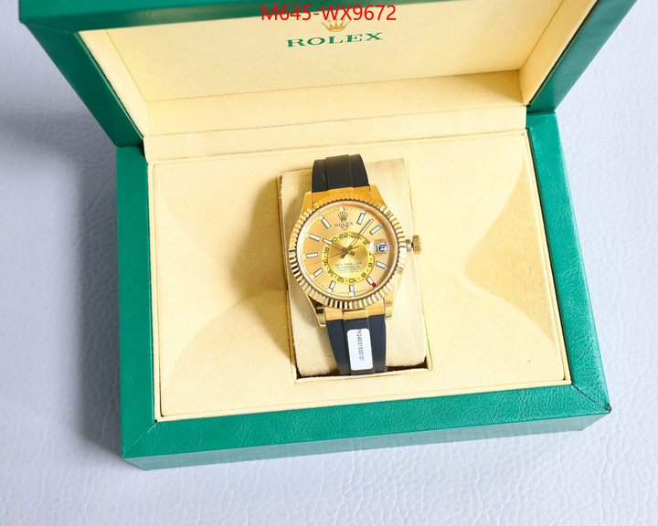 Watch(TOP)-Rolex supplier in china ID: WX9672 $: 645USD