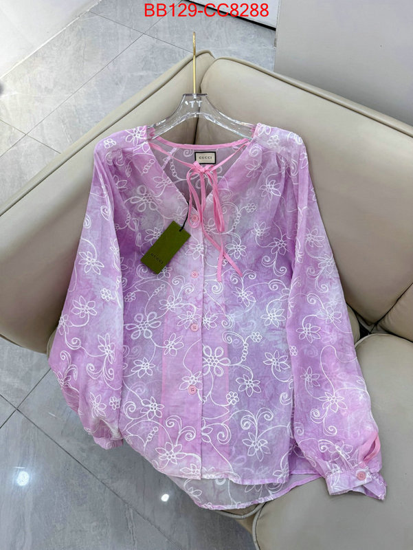 Clothing-Gucci best website for replica ID: CC8288 $: 129USD
