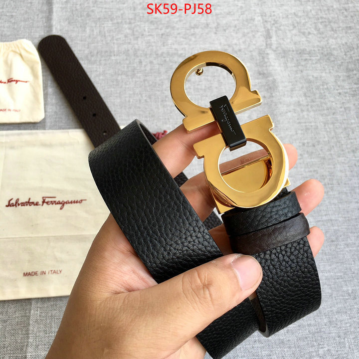 Belts-Ferragamo shop cheap high quality 1:1 replica ID: PJ58 $: 59USD