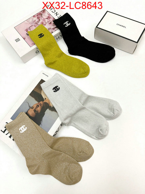 Sock-Chanel online from china ID: LC8643 $: 32USD