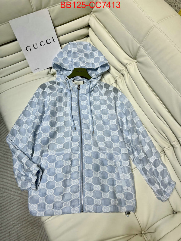 Clothing-Gucci same as original ID: CC7413 $: 125USD