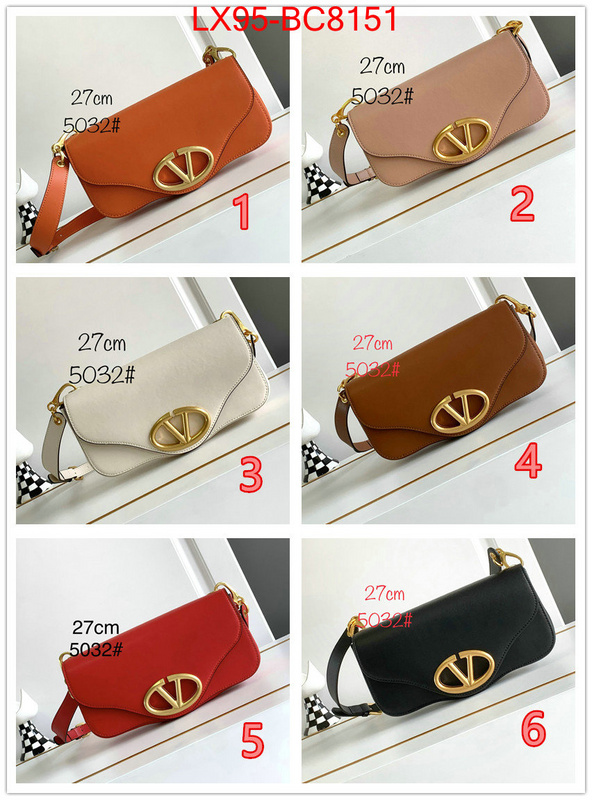 Valentino Bags(4A)-Crossbody- find replica ID: BC8151 $: 95USD,