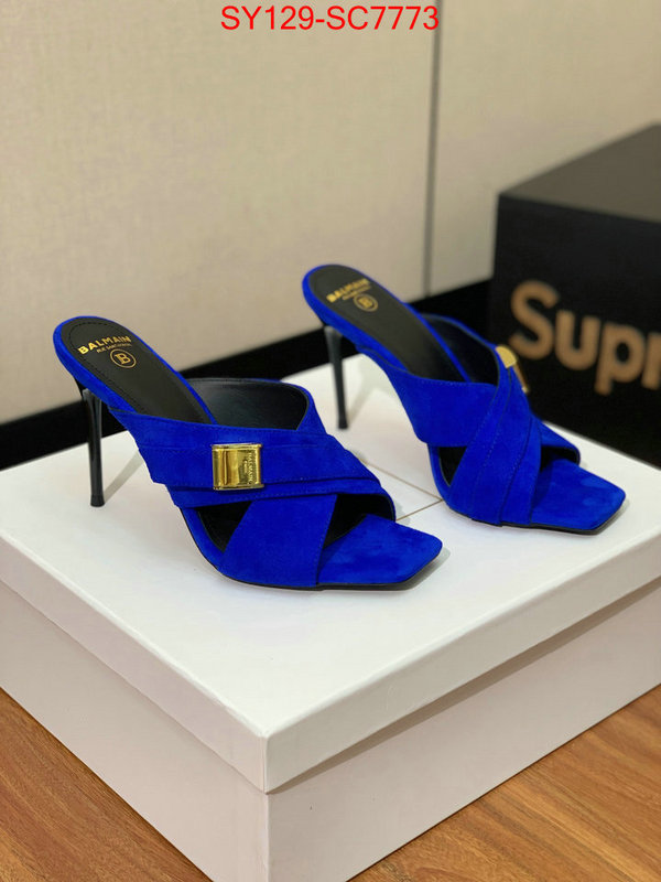 Women Shoes-Balmain shop designer replica ID: SC7773 $: 129USD