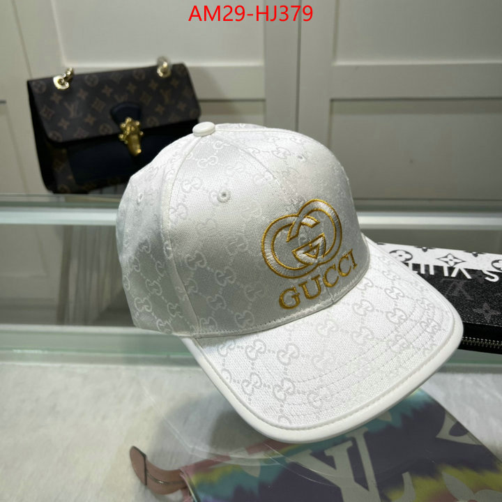 Cap(Hat)-Gucci buy cheap replica ID: HJ379 $: 29USD