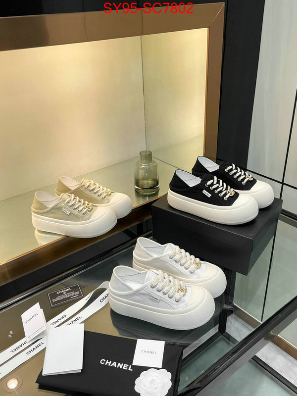 Women Shoes-Chanel high quality perfect ID: SC7802 $: 95USD