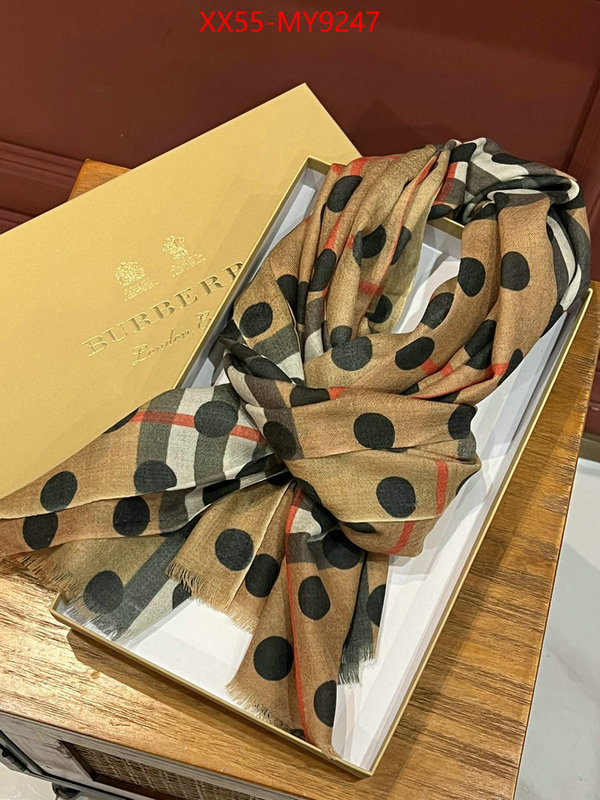 Scarf-Burberry replica 1:1 ID: MY9247 $: 55USD