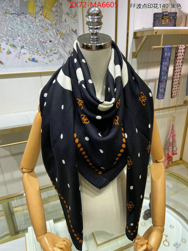 Scarf-Fendi buy best quality replica ID: MA6605 $: 72USD