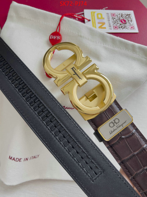 Belts-Ferragamo 7 star quality designer replica ID: PJ74 $: 72USD