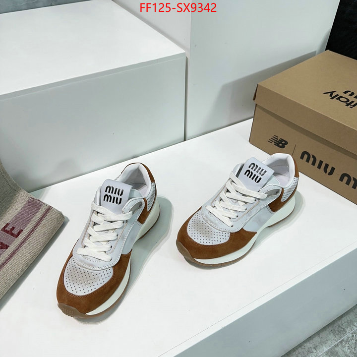 Women Shoes-Miu Miu 2024 luxury replicas ID: SX9342 $: 125USD